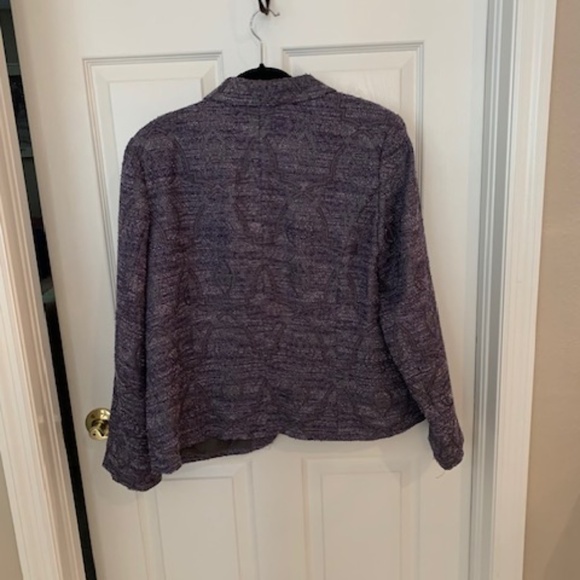 Shades of Purple and Silver Jacket/Blazer by Koret - Picture 10 of 10